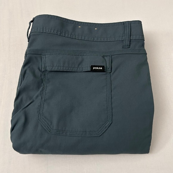 prAna Men's 40x34 Zion Slim Fit Stretch Blue Convertible Cargo Hiking Pants - Picture 1 of 10